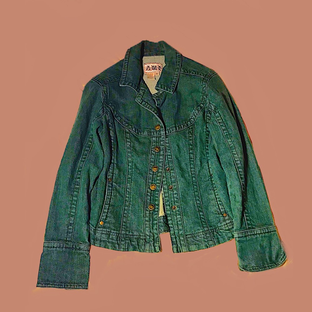 Denim Jacket Teal by Ami